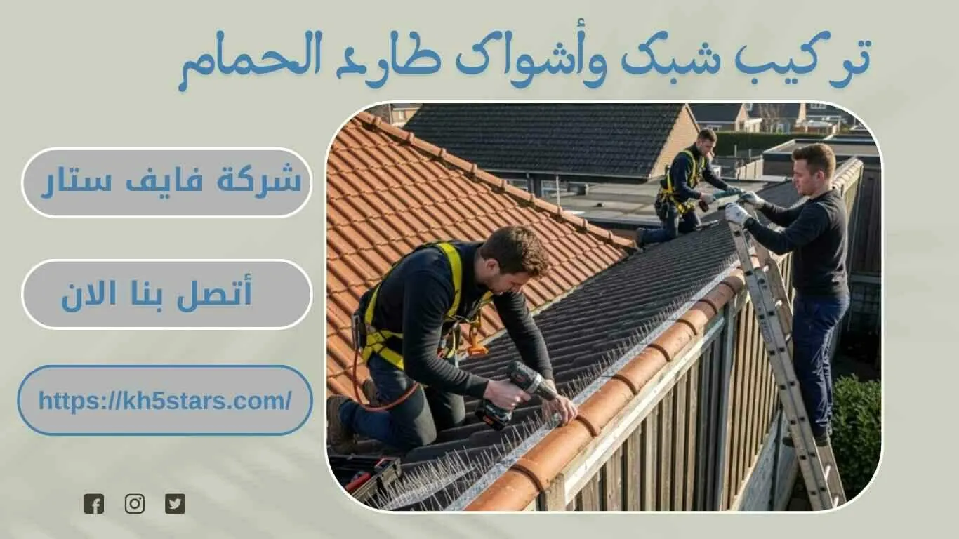 شركة مكافحة الحمام بجدة